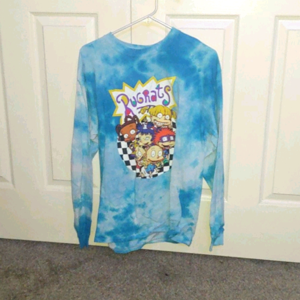 Rugrats designed tye dye long sleeve
